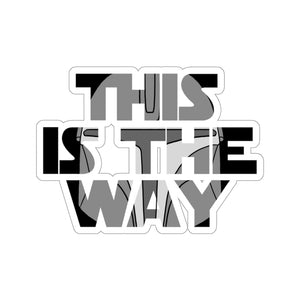 "This is the Way" - Star Wars: The Mandalorian Vinyl Sticker