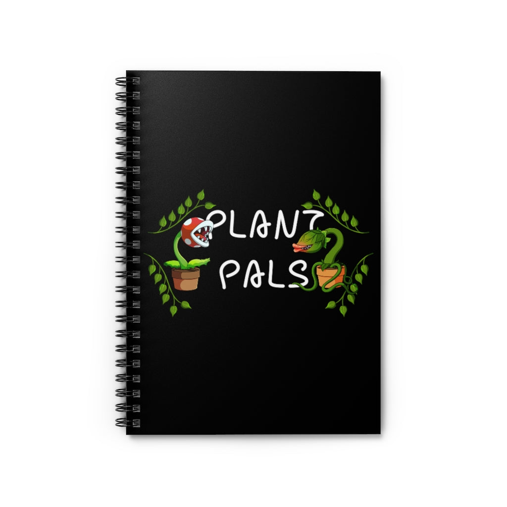 Plant Pals - Mario/Little Shop of Horrors Spiral Notebook - Ruled Line