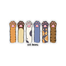 Load image into Gallery viewer, Cat Beans - Cute Animal Vinyl Sticker
