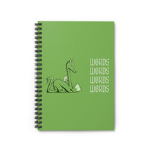 Load image into Gallery viewer, Green Dragon - Fantasy Spiral Notebook - Ruled Line
