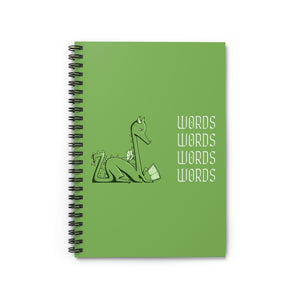 Green Dragon - Fantasy Spiral Notebook - Ruled Line