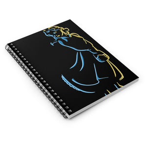 Belle from Beauty and the Beast Spiral Notebook - Ruled Line
