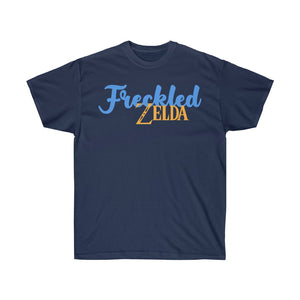 Freckled Zelda Text T-Shirt