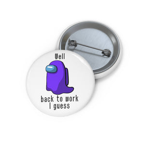 Back to Work, Ghost - Among Us Button