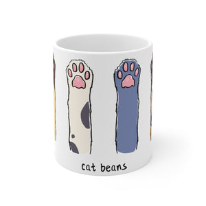 Cat Beans - Cute Animal 11oz Mug