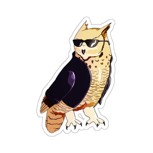 Hardcore Owl - Animal Sticker