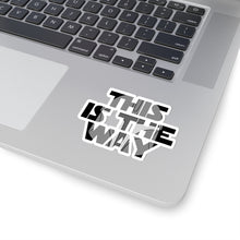 Load image into Gallery viewer, &quot;This is the Way&quot; - Star Wars: The Mandalorian Vinyl Sticker
