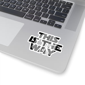 "This is the Way" - Star Wars: The Mandalorian Vinyl Sticker