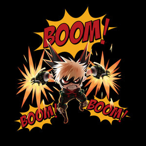 Boom!Boom!Boom! - Bakugo Katsuki - My Hero Academia T-Shirt