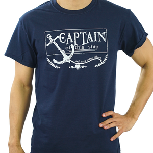 Captain Ship T Shirts from TeeRexTee.com