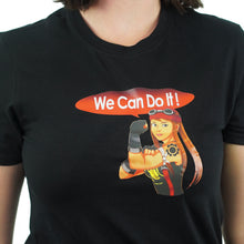 Load image into Gallery viewer, We Can Do It! - Brigitte from Overwatch T-Shirt
