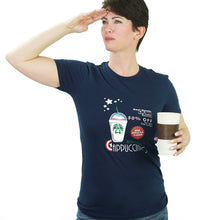 Load image into Gallery viewer, Cappuccino - Captain America T-Shirt
