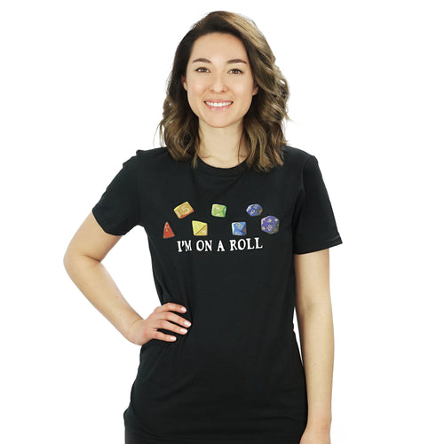 Rainbow Dice T Shirt by TeeRexTee.com