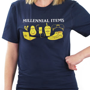 Millennial Items T Shirts