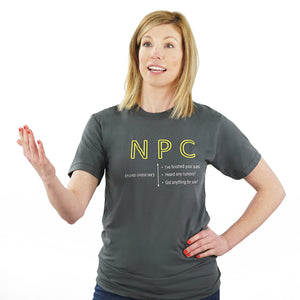 NPC T Shirt from TeeRexTee.com