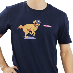Captain Dog - Captain America T-Shirt