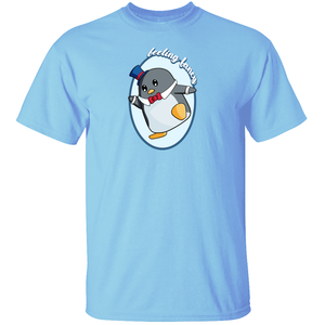 Feeling Fancy - Cute Penguin T-Shirt