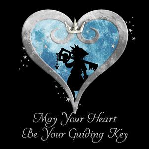May Your Heart Be Your Guiding Key - Kingdom Hearts T-Shirt