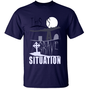 This is a Grave Situation - Halloween Pun T-Shirt