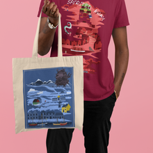 Load image into Gallery viewer, Howl&#39;s Moving Castle Tote Bag
