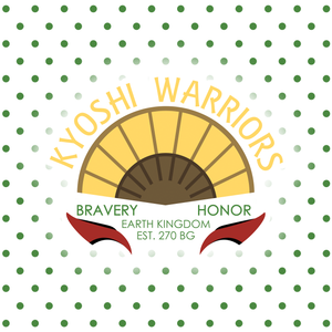 Kyoshi Warriors - Avatar: The Last Airbender Individual Sticker