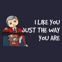 Load image into Gallery viewer, I Like You Just the Way You Are - Mister Rogers Neighborhood &amp; Pokemon T-Shirt
