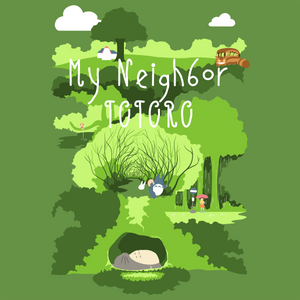 Totoro’s Glen - My Neighbor Totoro T-Shirt