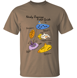 The Nerd's Ocarina Field Guide - Video Game & Anime T-Shirt