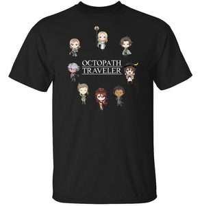 Octopath Traveler - Video Game T-Shirt