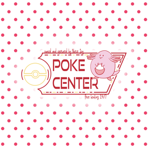PokeCenter - Pokemon Individual Sticker