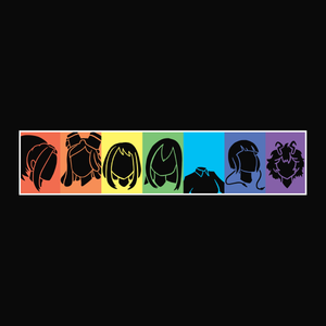 Rainbow Heroines - My Hero Academia T-Shirt