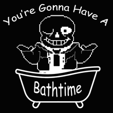 Load image into Gallery viewer, Bathtime - Undertale T-Shirts
