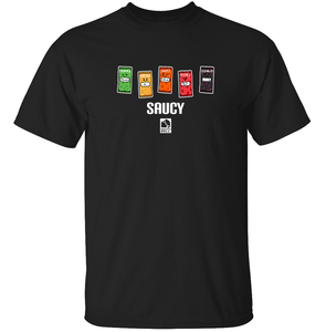 Saucy - Food Parody T-Shirt