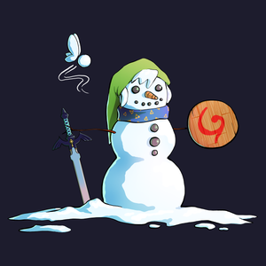 Snowman Link – Legend of Zelda T-Shirt