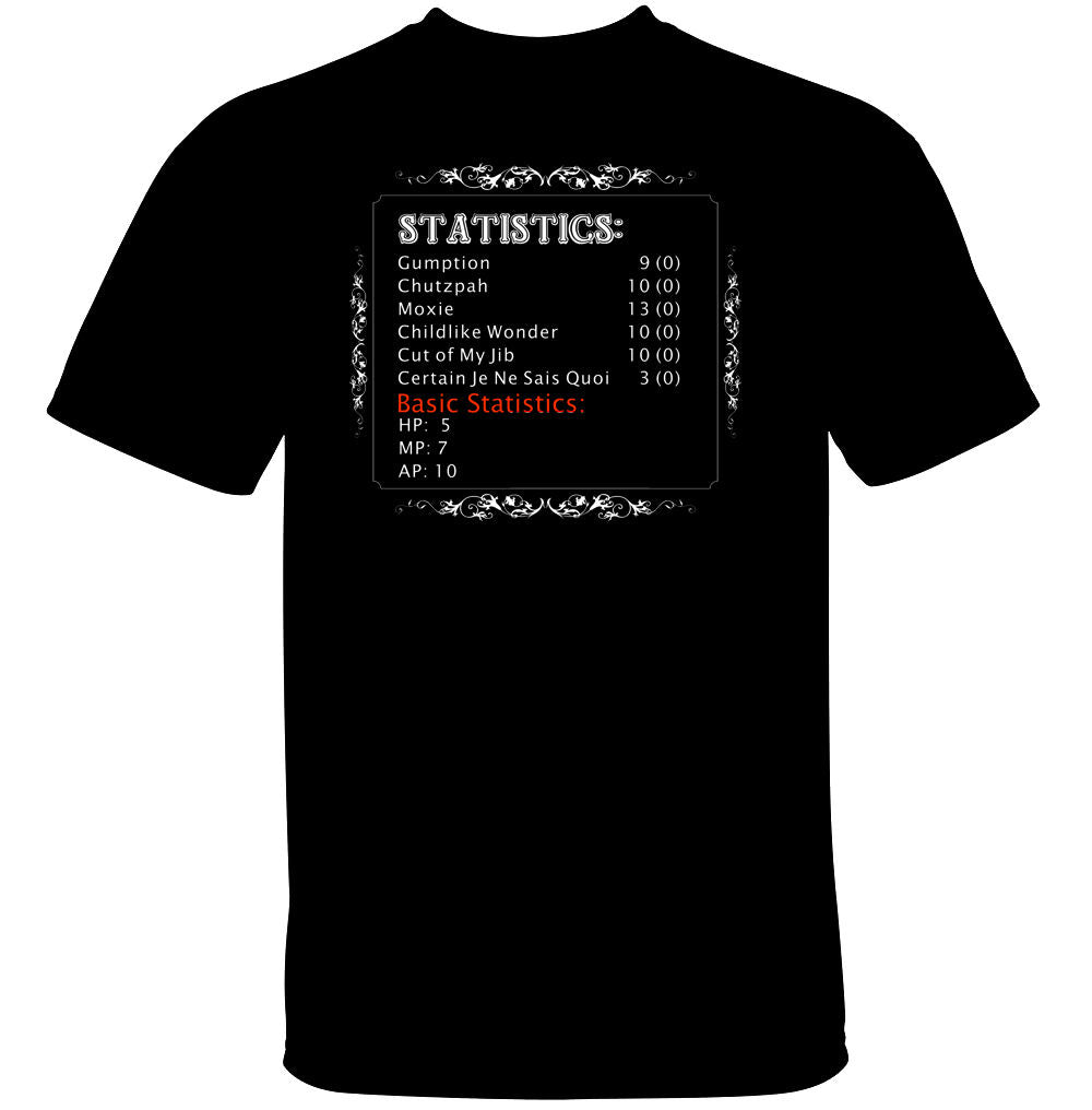 True Stats - RPG T-Shirt