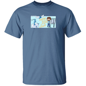 Happy Little Clouds - Bob Ross & Pokemon T-Shirt