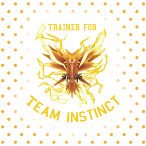 Team Instinct – Pokemon Go Individual Sticker