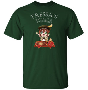 Tressa's Trinkets and Treasures - Octopath Traveler T-Shirt
