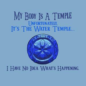 Water Temple - Legend of Zelda T-Shirt