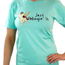 Load image into Gallery viewer, Wingin&#39; It! - Pegasus T-Shirt

