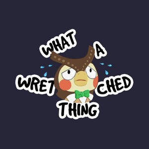 Wretched Thing - Blathers from Animal Crossing T-Shirt