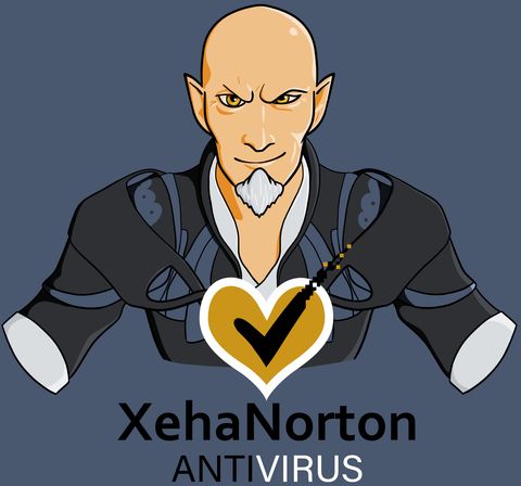 Xehanorton AntiVirus Kingdom Hearts T Shirt from TeeRexTee