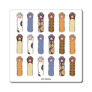Cat Beans - Cute Animal Magnet