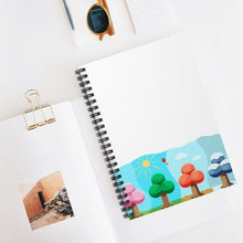 Load image into Gallery viewer, Animal Crossing Seasons Spiral Notebook - Ruled Line
