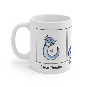 Evolution of Noodle - Pokemon Mug 11oz