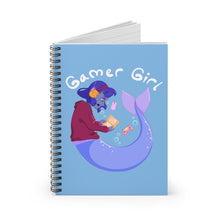 Load image into Gallery viewer, Ga-Mer Girl Spiral Notebook - Ruled Line
