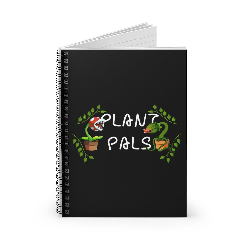 Plant Pals - Mario/Little Shop of Horrors Spiral Notebook - Ruled Line